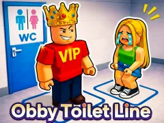 Cluiche Obby Toilet Line ar líne