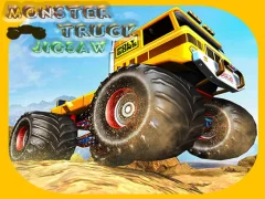 Cluiche Monster Trucks Jigsaw ar líne