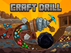 Cluiche Craft Drill ar líne