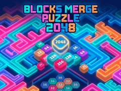 Cluiche Blocks Merge Puzzle 2048 ar líne