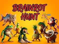 Cluiche Brainrot Hunt ar líne