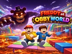 Cluiche Freddy at Obby World ar líne