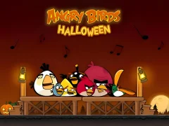 Cluiche Angry birds Halloween HD ar líne