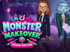 Cluiche Monster Makeover School Edition ar líne