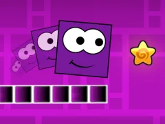 Cluiche Geometry Dash Jump ar líne