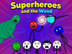 Cluiche Superheroes and the Wand ar líne
