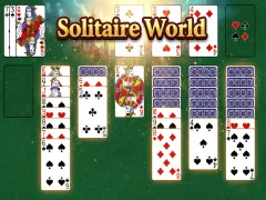 Cluiche Solitaire World ar líne