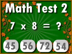 Cluiche Math Test 2 ar líne