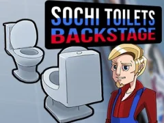 Cluiche Sochi Toilets : Backstage ar líne