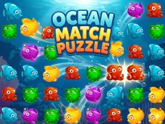 Cluiche Ocean Match Puzzle ar líne