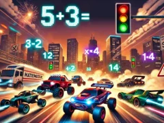 Cluiche Mathematics Racing ar líne