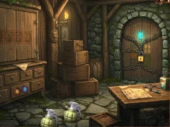 Cluiche Starfall Trekker Escape ar líne
