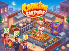 Cluiche Cooking Empire ar líne