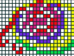 Cluiche Pixel Draw ar líne