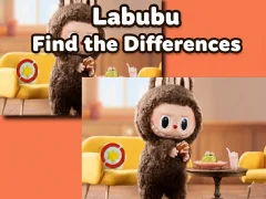 Cluiche Labubu Find the Differences ar líne