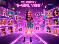 Cluiche Celebrity E-Girl Vibe ar líne