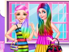 Cluiche Princess Rainbow Look ar líne