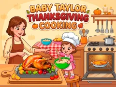 Cluiche Baby Taylor Thanksgiving Cooking ar líne