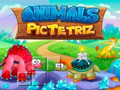 Cluiche Animals Pic Tetriz ar líne