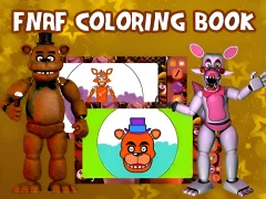 Cluiche FNAF Coloring Book ar líne