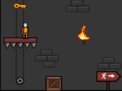 Cluiche One Level Stickman Jailbreak ar líne