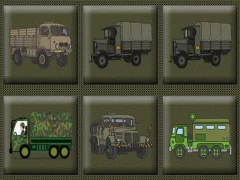 Cluiche Army Trucks Memory ar líne