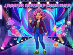 Cluiche Jennifer Dress Up Challenge ar líne