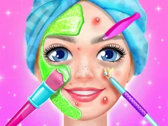 Cluiche DIY Makeup Salon Spa Makeover Studio ar líne