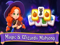 Cluiche Magic and Wizards Mahjong ar líne