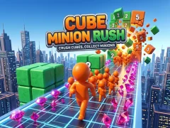 Cluiche Cube Minion Rush ar líne