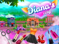 Cluiche Diana City Fashion & beauty ar líne