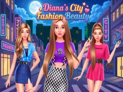 Cluiche Diana's City Fashion Beauty ar líne