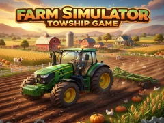 Cluiche Farm Simulator Township Game ar líne