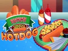 Cluiche Yummy Hotdog ar líne