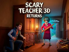 Cluiche Scary Teacher 3D Returns ar líne