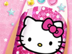 Cluiche Hello Kitty Nail Salon ar líne