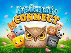 Cluiche Animals Connect ar líne