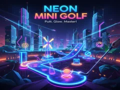 Cluiche Neon Mini Golf ar líne