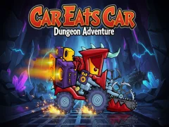 Cluiche Car Eats Car: Dungeon Adventure ar líne
