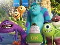 Cluiche Monsters University Tic-Tac-Throw ar líne