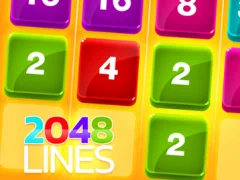 Cluiche 2048 Lines ar líne