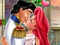 Cluiche Mermaid Princess Mistletoe Kiss ar líne