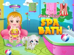 Cluiche Baby Hazel Spa Bath ar líne
