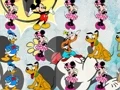 Cluiche Mickey Mouse Match 3 ar líne