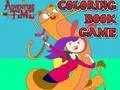 Cluiche Adventure Time Coloring book ar líne