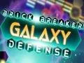 Cluiche Brick Breaker Galaxy Defense ar líne