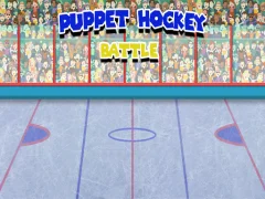 Cluiche Puppet Hockey Battle ar líne