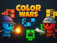 Cluiche Color Wars ar líne
