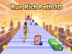 Cluiche Run Rich Path 3D ar líne
