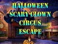 Cluiche Halloween Scary Clown Circus Escape ar líne